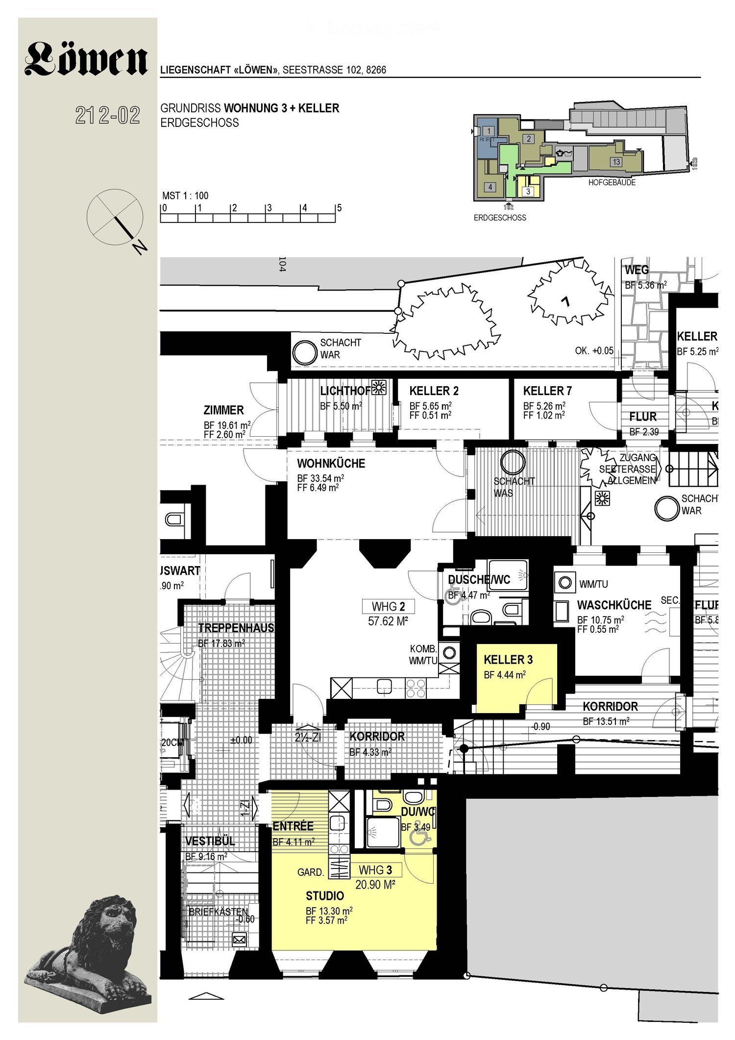 1 – Zimmer kernsanierte Wohnung mit Seeterrasse direkt am See gelegen - Bild 8