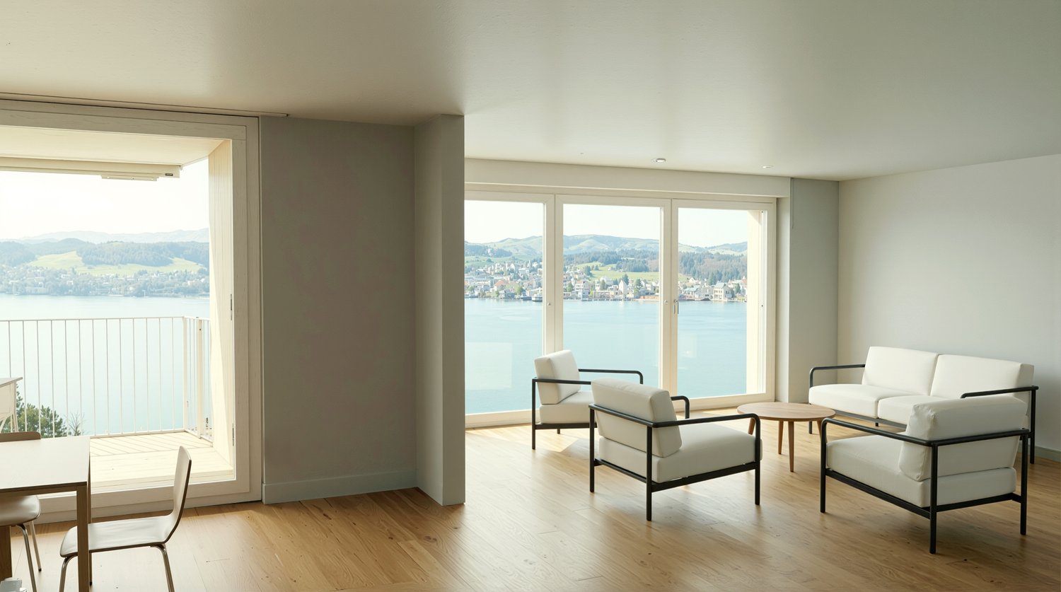 Exklusive 4.5-Zimmerwohnung mit 180° Seesicht in Herrliberg - Bild 2