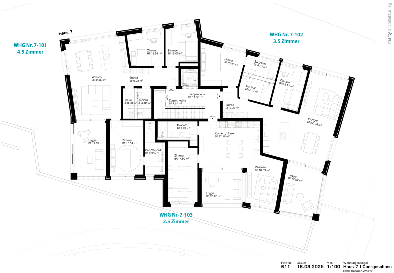 Exklusives Wohnen mit grosser Loggia - Bild 13