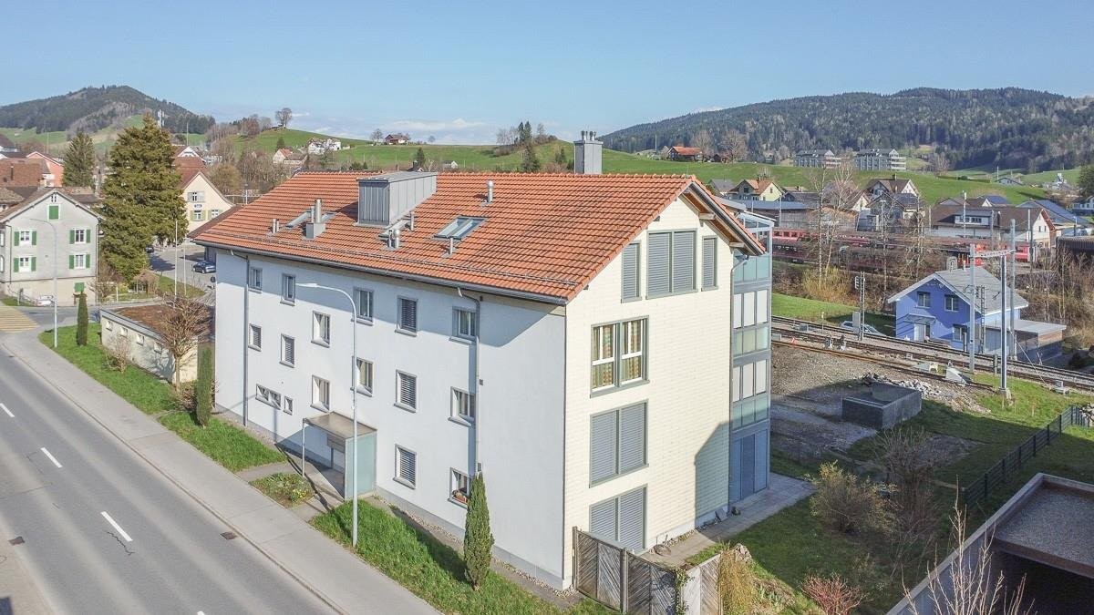 4.5-Zi. Wohnung mit Säntisblick in Gais - Aussenansicht