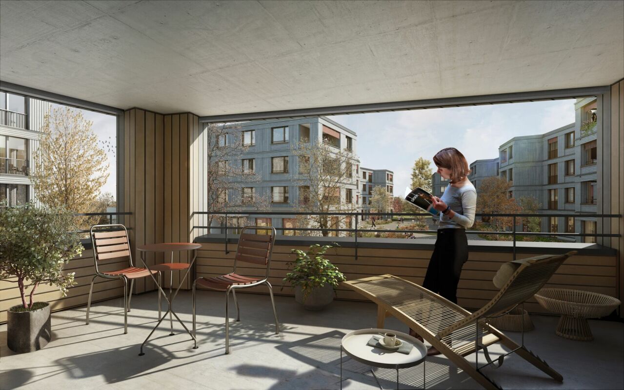 Urban & naturnah - Neubauwohnung im Feuerfalter Köniz - Bild 1