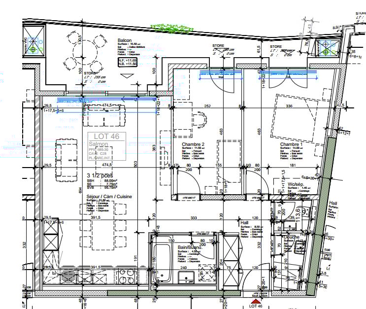 Appartement neuf de 3.5 pièces au 4ème étage - Bild 3