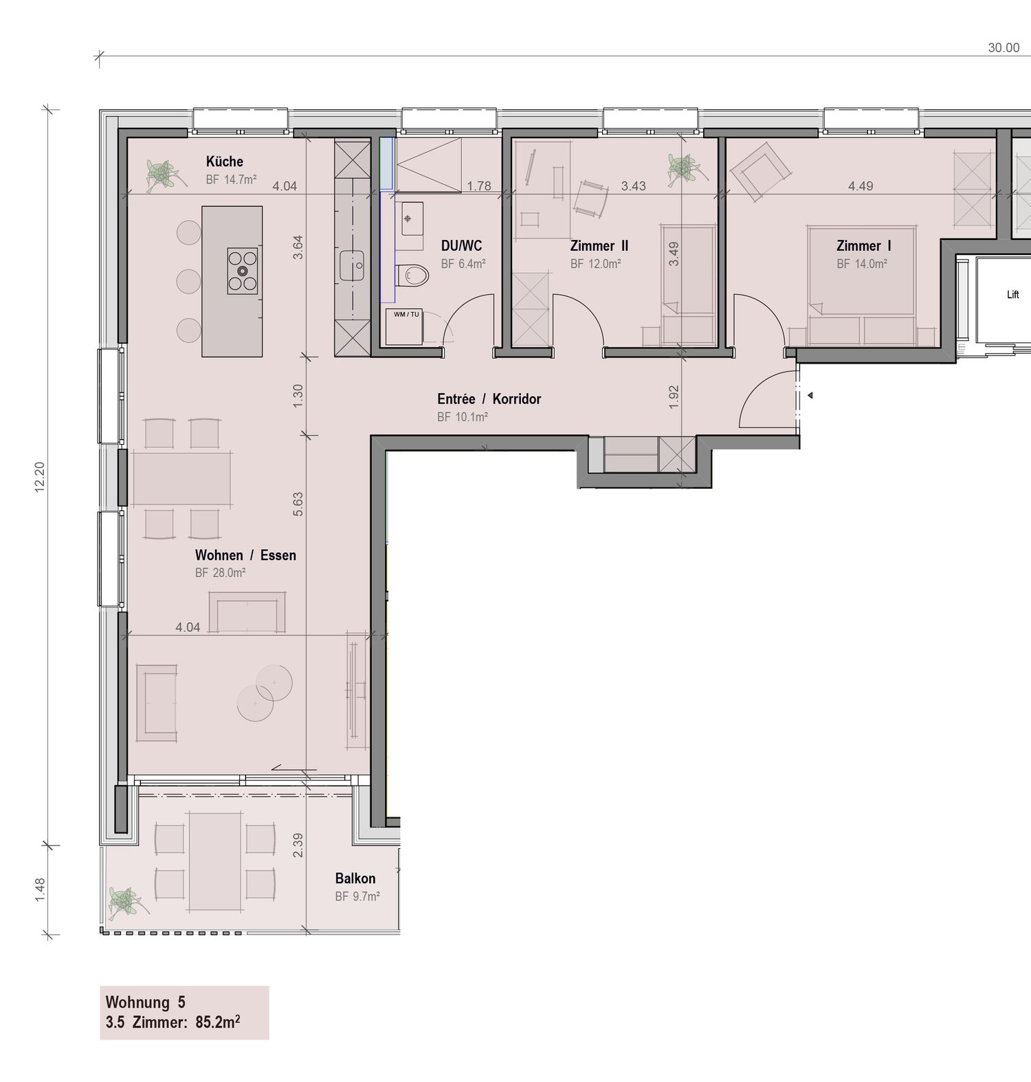 Moderne 3.5-Zimmer-Wohnungen – Erstbezug in Kerzers - Bild 3