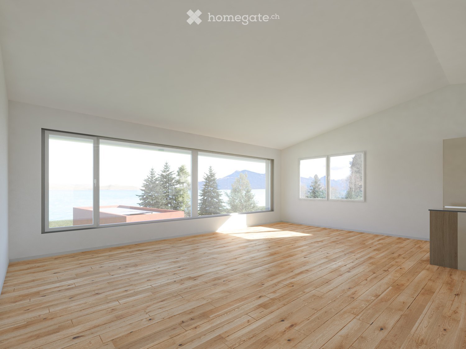 3.5 Zimmer Attikawohnung in St. Niklausen - Bild 2