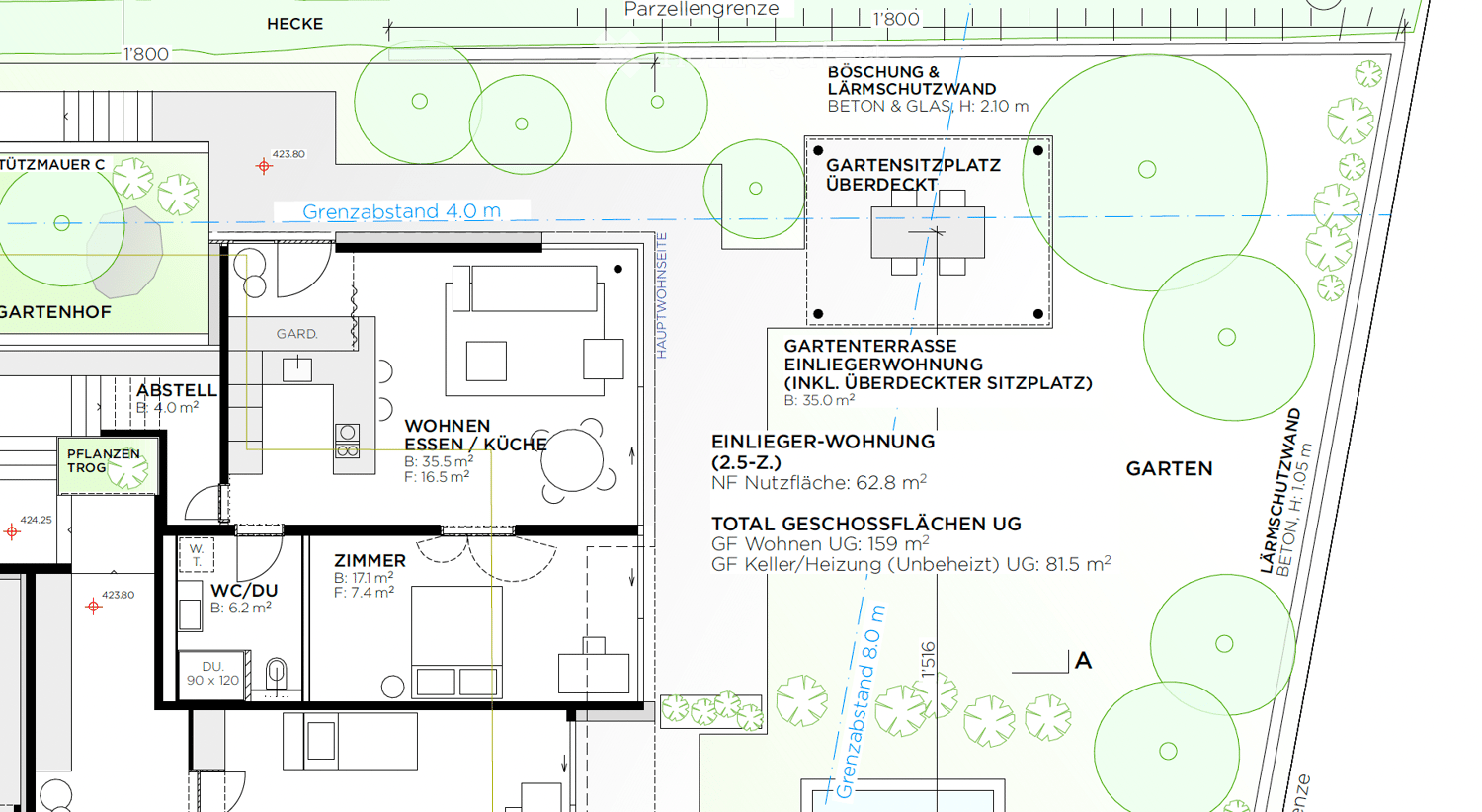 Luxuriöse 2.5 Zi-Einliegerwohnung in Horgen - Bild 2