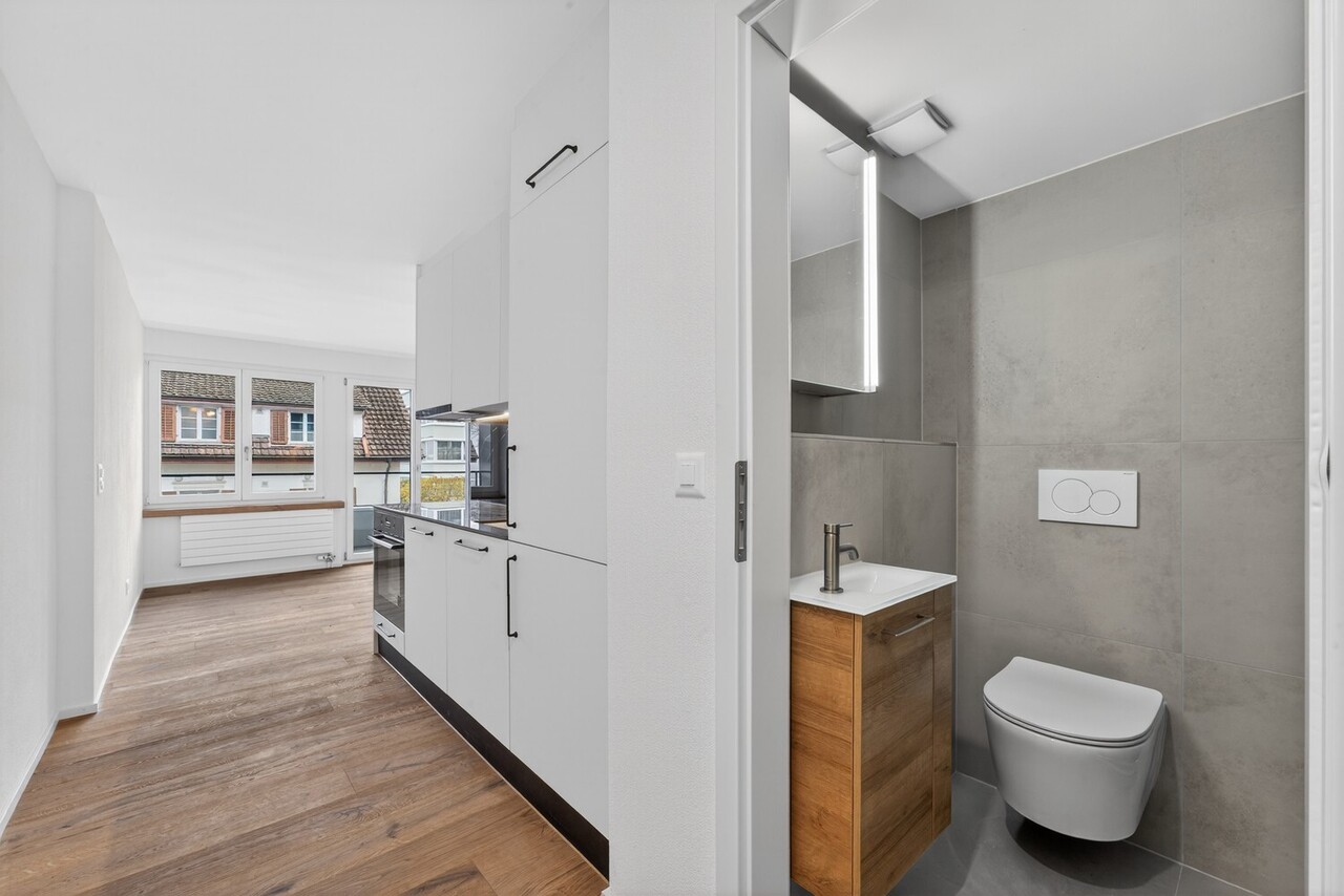 Erstvermietung - Hochwertig kernsanierte 1.5-Zimmer-Studio - Bild 5