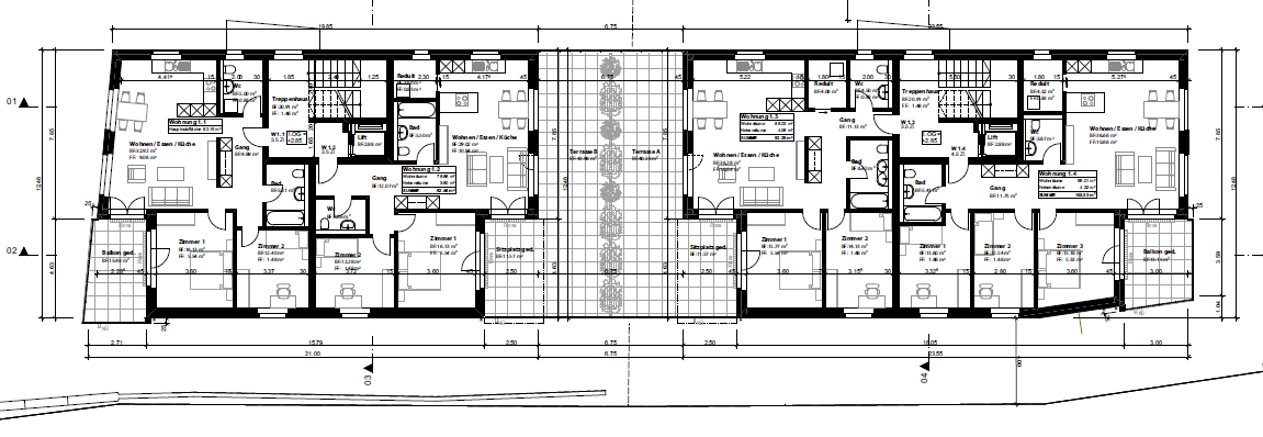 Moderne 3.5-Zimmer-Wohnung mit Balkon in Niederurnen, Glarus Nord - Bild 5