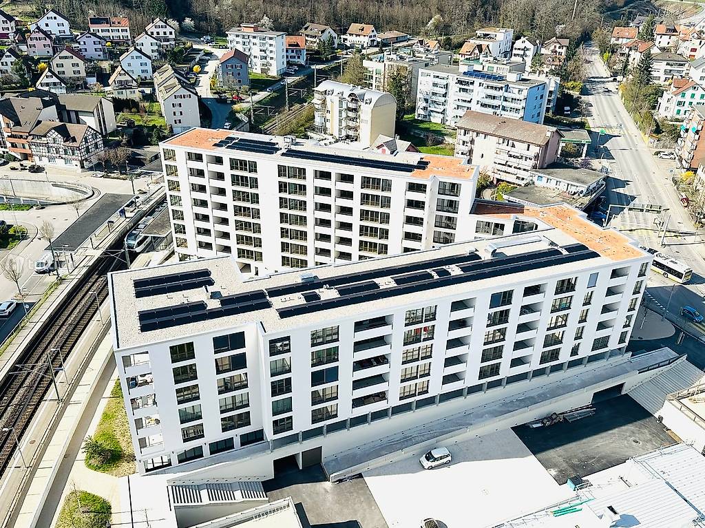 Moderne Neubauwohnung mit Balkon in sonniger Lage – 3.5 Zimmer - Aussenaufnahme