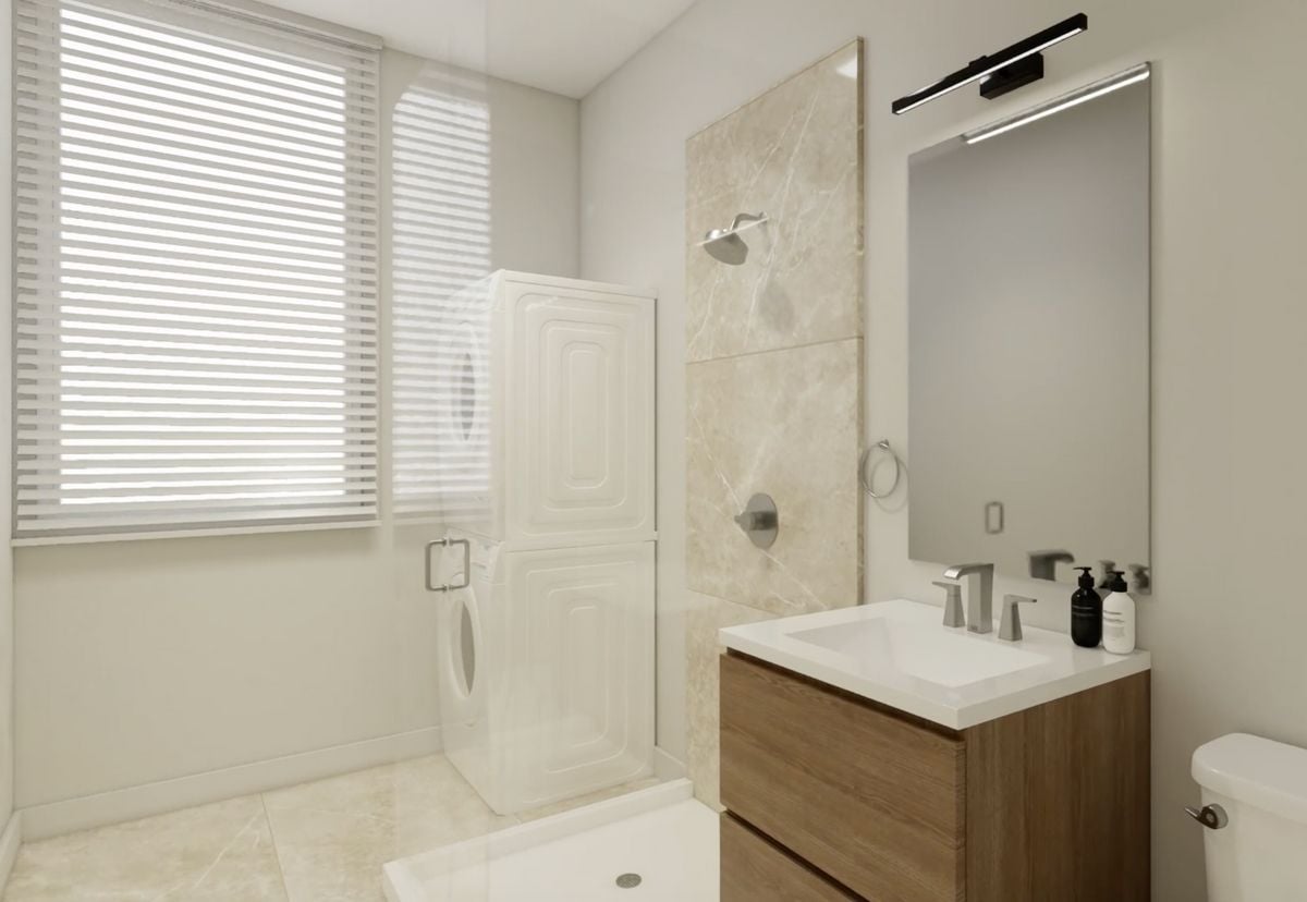 Neuf -  2,5 pièces, avec balcon couvert - Bild 5