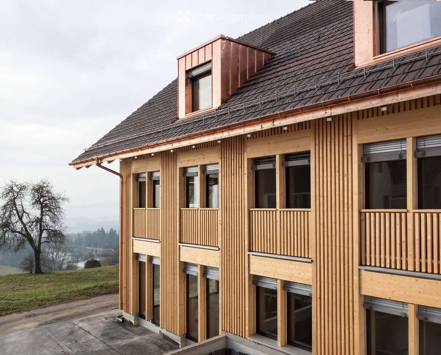 3.5-Zimmer-Dachwohnung mit Panorama & Eigentumsstandard – naturnah wohnen in Wernetshausen - Bild 4