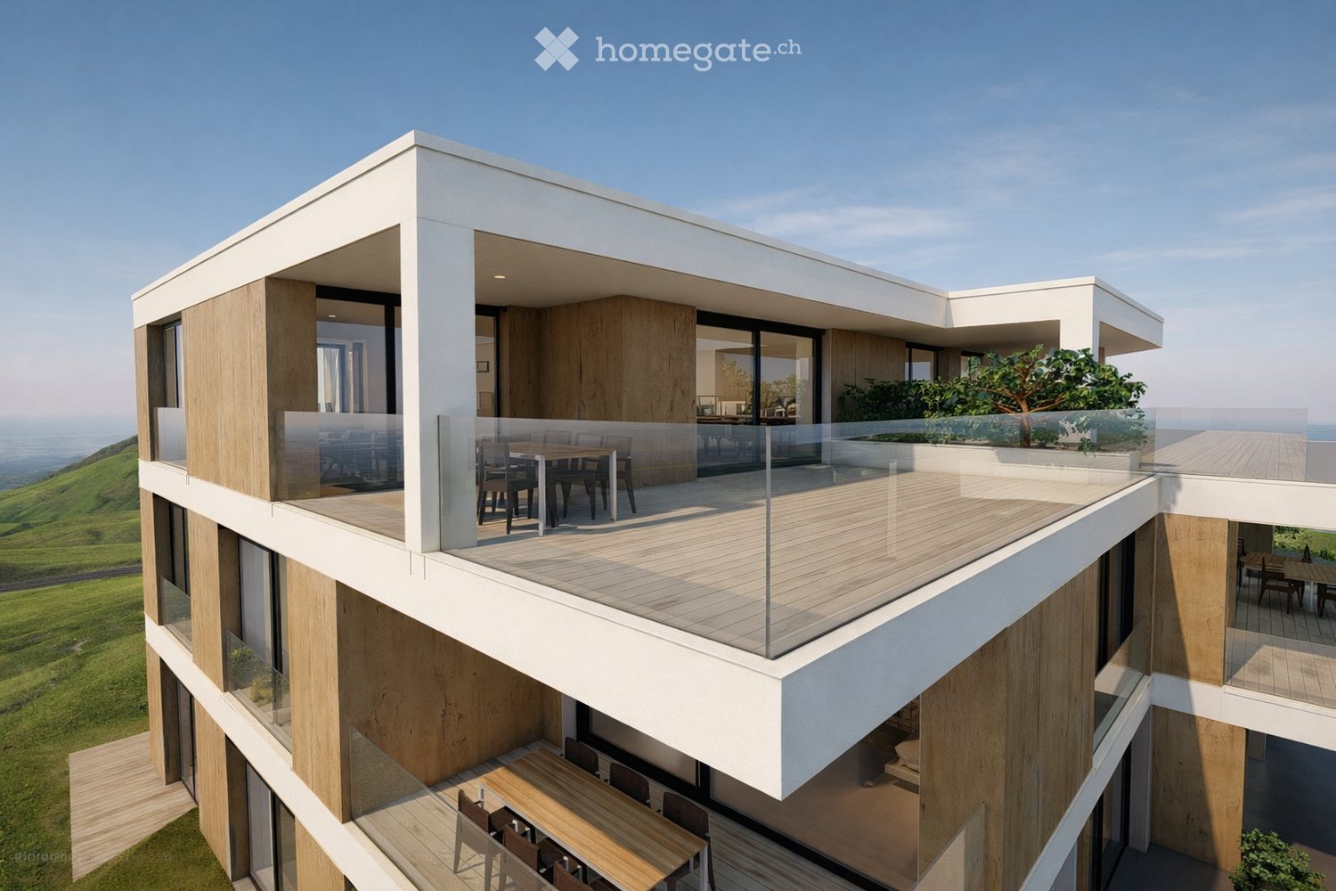 Erstvermietung: Topmoderne Attika-Wohnung im Eigentum Standard, Minergie effizient mit Solarstrom - Bild 3