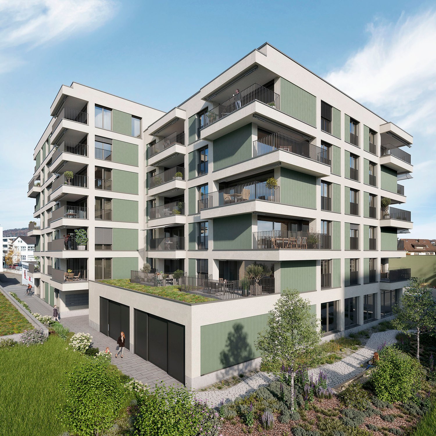 Erstbezug: zentrale und komfortable 4.5-Zimmer-Attikawohnung - Bild 6