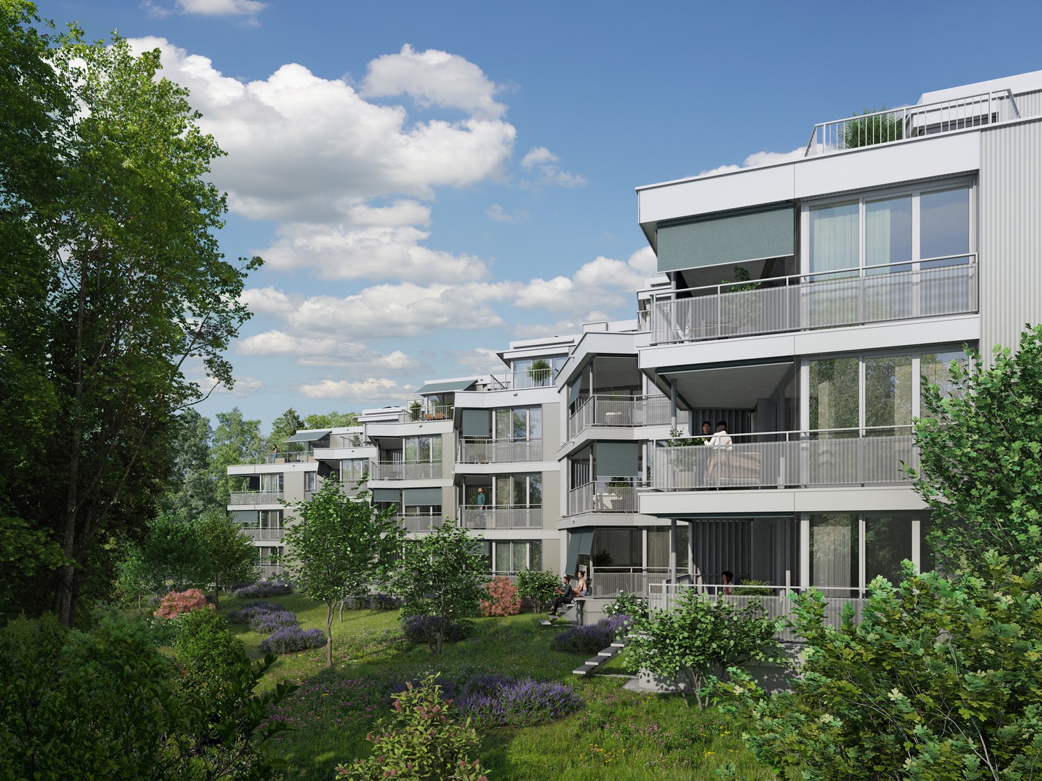 Neubauwohnung im Herzen von Witikon - Bild 1