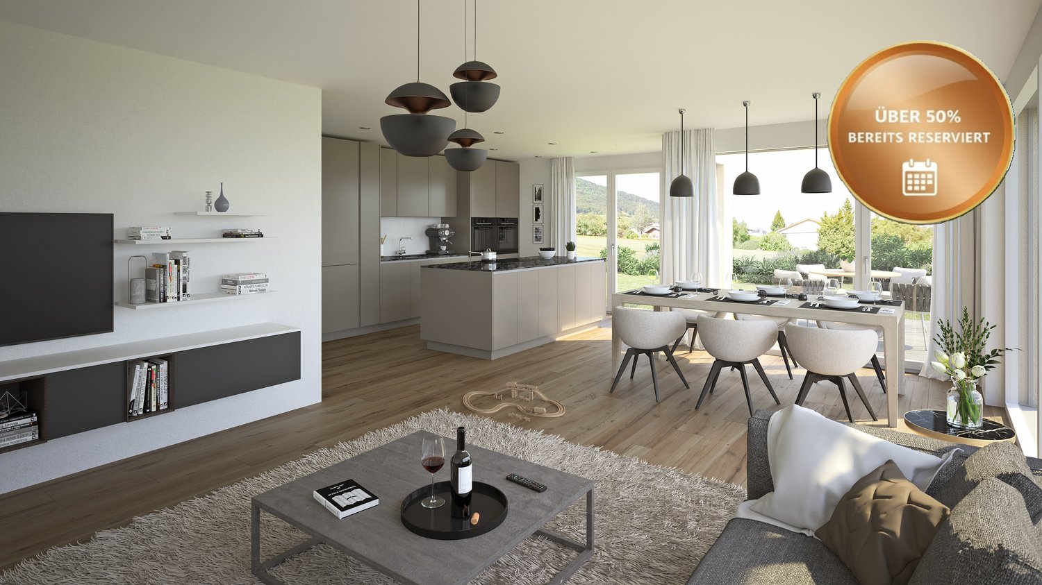 Wo Sonne und Natur zuhause sind - Neubau im Sonnenpark Erlinsbach AG - Bild 4