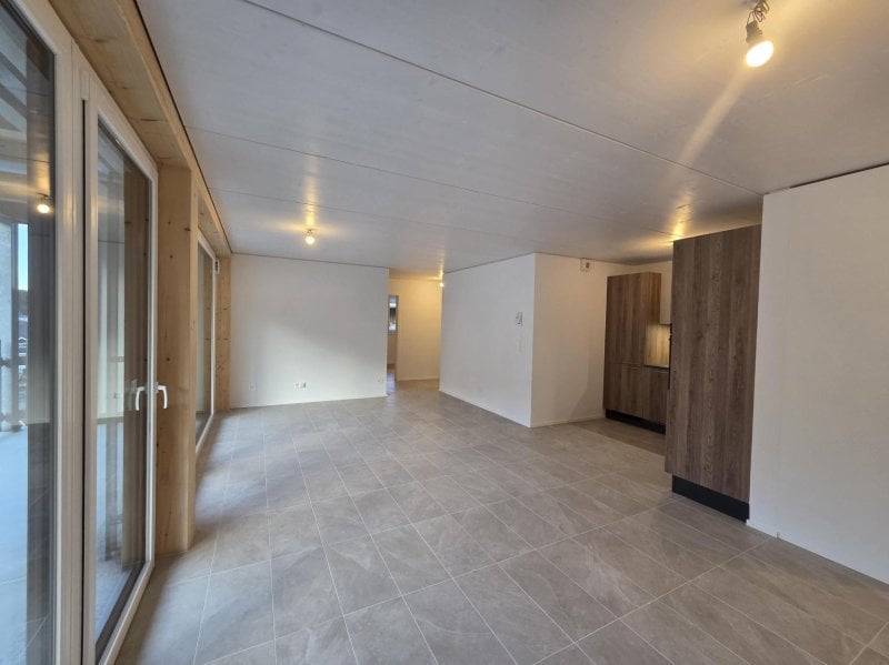 07738 - Appartement 3.5 pièces - Ch. du Verger 4 - Collombey - Cuisine ouverte sur la salle à manger