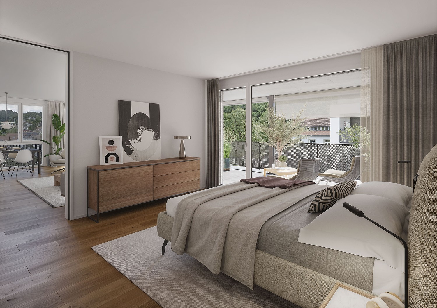 Modernes Wohnerlebnis im geschichtsträchtigen Areal Wohnen am Bächli - Bild 2