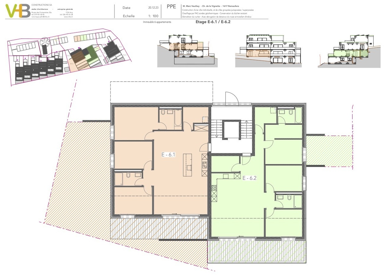 Superbe 4,5 pièces neuf, balcon et jardin privatif - Bild 1