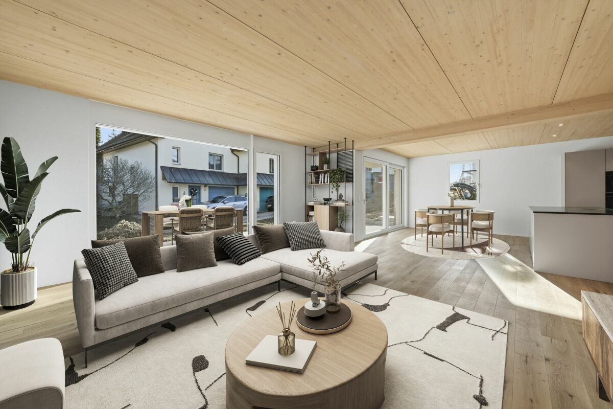 Mietkauf: Heute einziehen, morgen Eigentümer - modernes Doppeleinfamilienhaus in Stein am Rhein - Bild 5