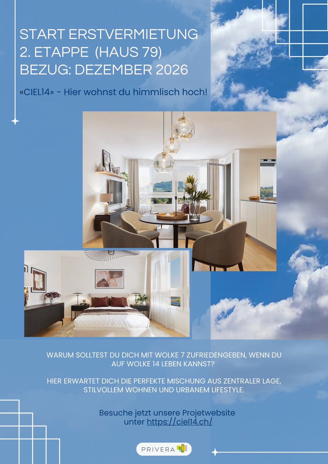 Erstvermietung nach Totalsanierung CIEL14 - Hier wohnst du himmlisch hoch! - Bild 1