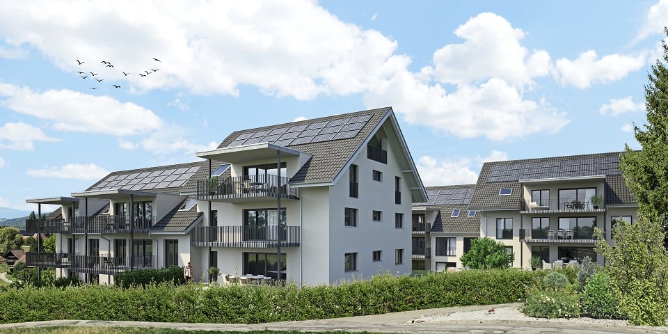 3.5-Zimmer-Dachwohnung mit Galerie, Balkon und Loggia im Rodacher - Bild 4