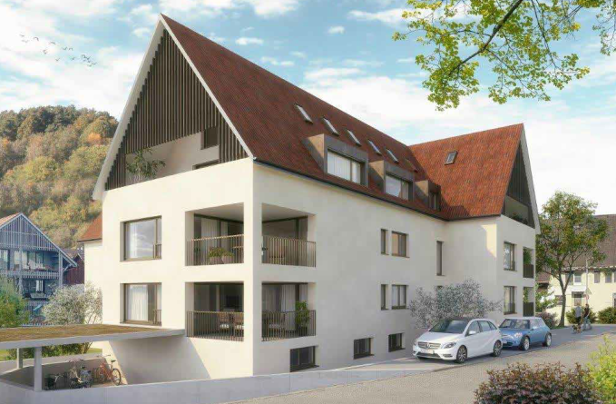 Wohnen im Dorf Hölstein - Fertigstellung Frühjahr 2026 - Aussenansicht