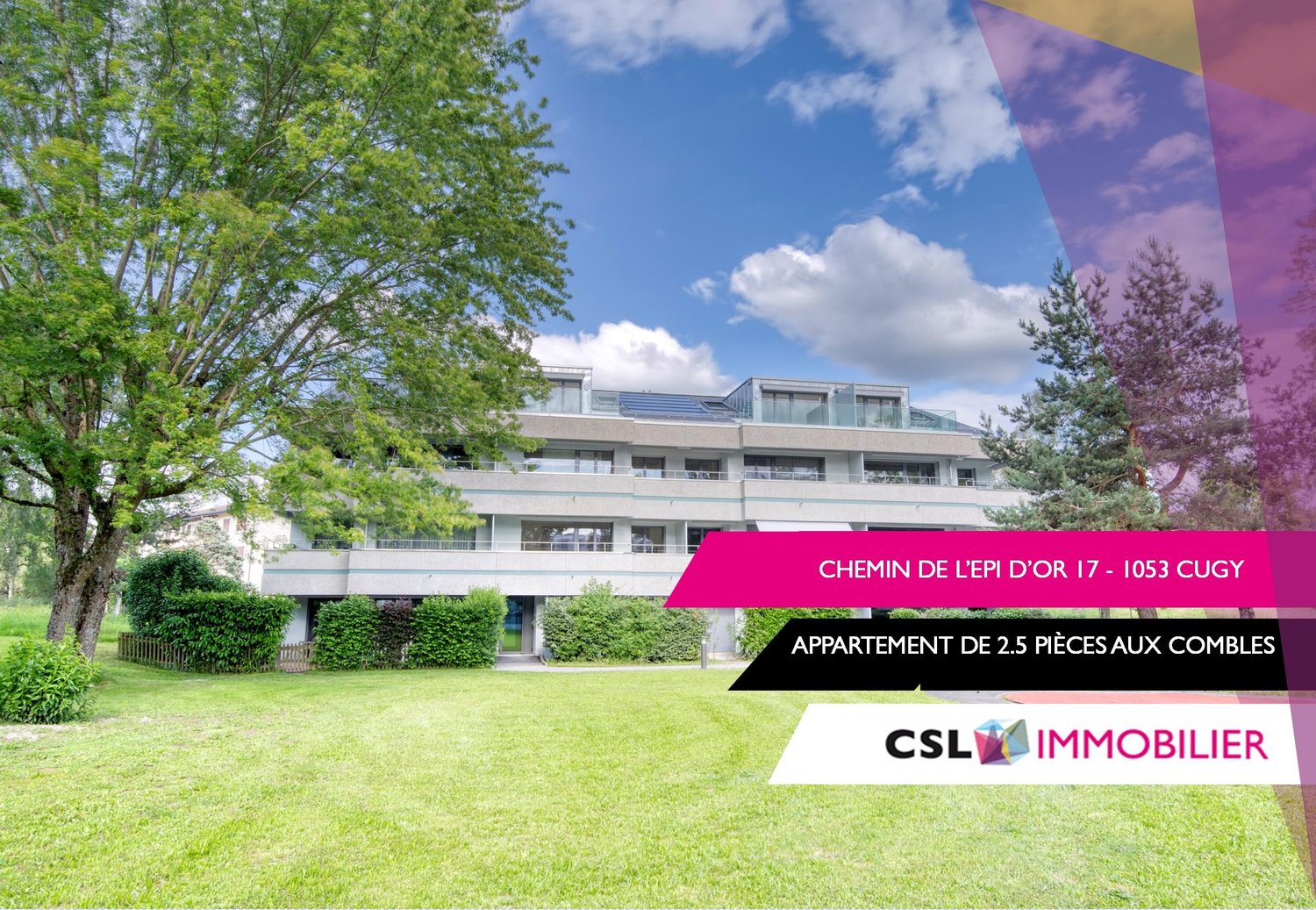 Bel appartement dans les combles - Bild 1