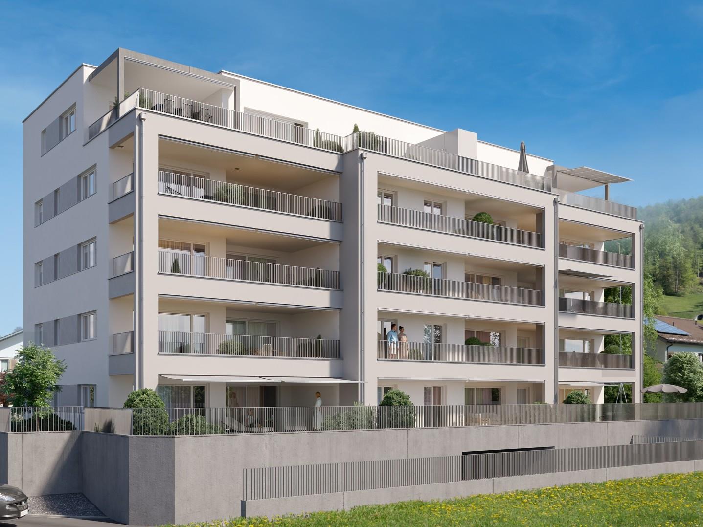 Modernes Wohnen an zentraler Lage - Aussenansicht