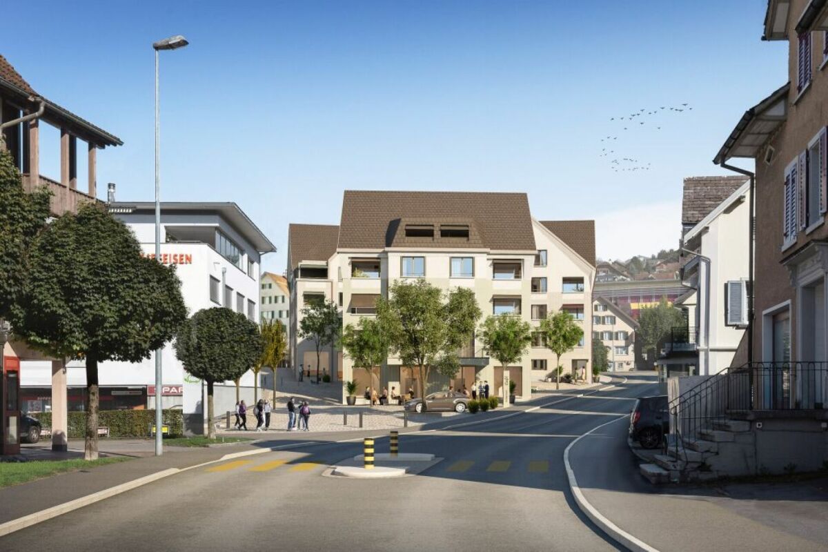 4.5-Zimmer-Dachmaisonettewohnung in Benken - Cover