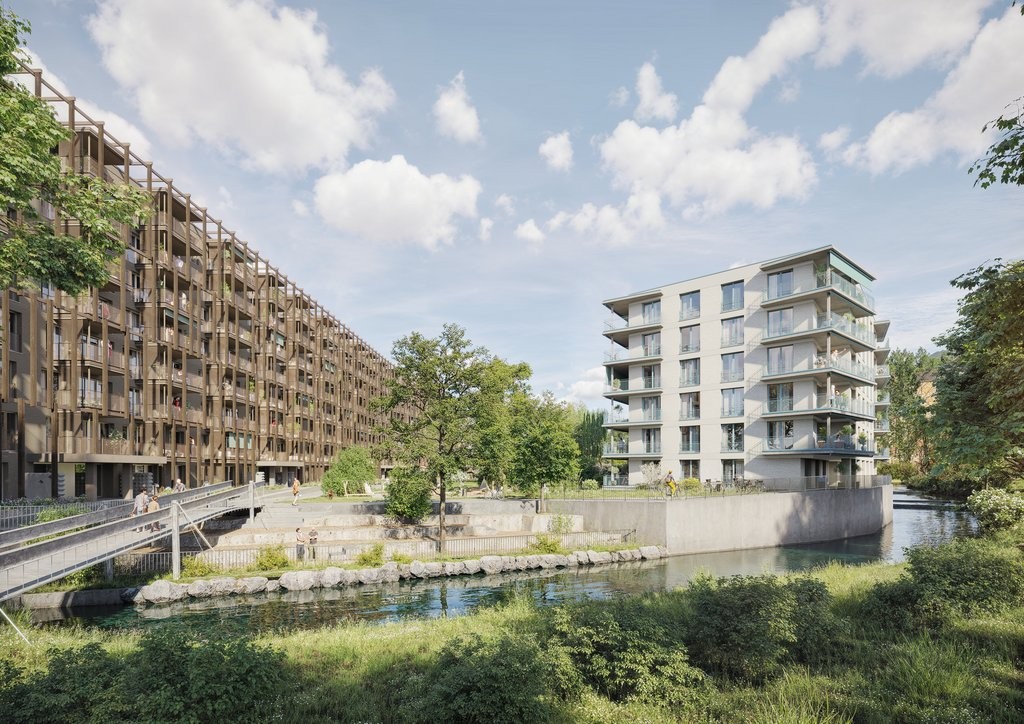 Wohnen auf dem alten Läckerlihuus-Areal - 20240430_03_Persp_G_01.tif