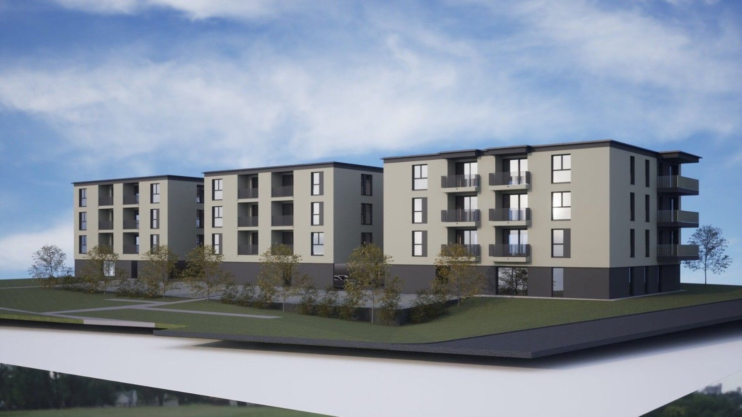 MODERNI ED ELEGANTI 3.5 LOCALI IMMERSI NEL VERDE IN PRIMA LOCAZIONE - Bild 5