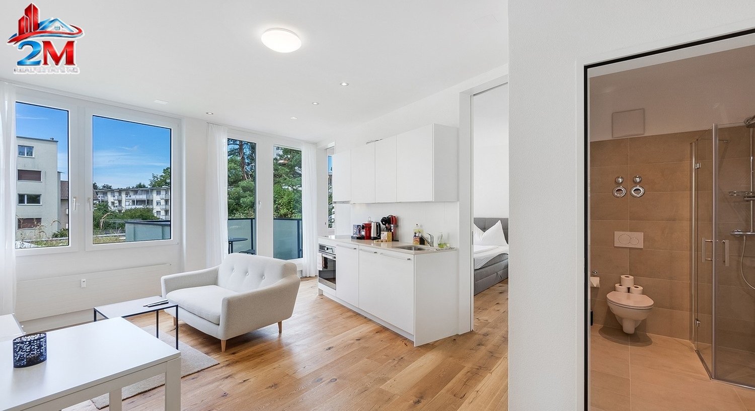 Zentraler 2,5 -Zimmer-Wohnung mit balkon  in Winterthur - Neubau 2024 - Bild 4