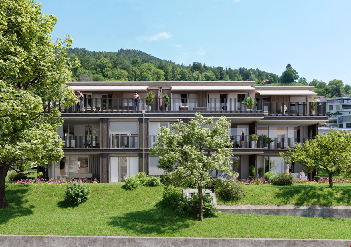 Riedstrasse Hünibach – Moderne 3.5‑Zimmerwohnung mit Indoor-Outdoor-Wohnen - Bild 2