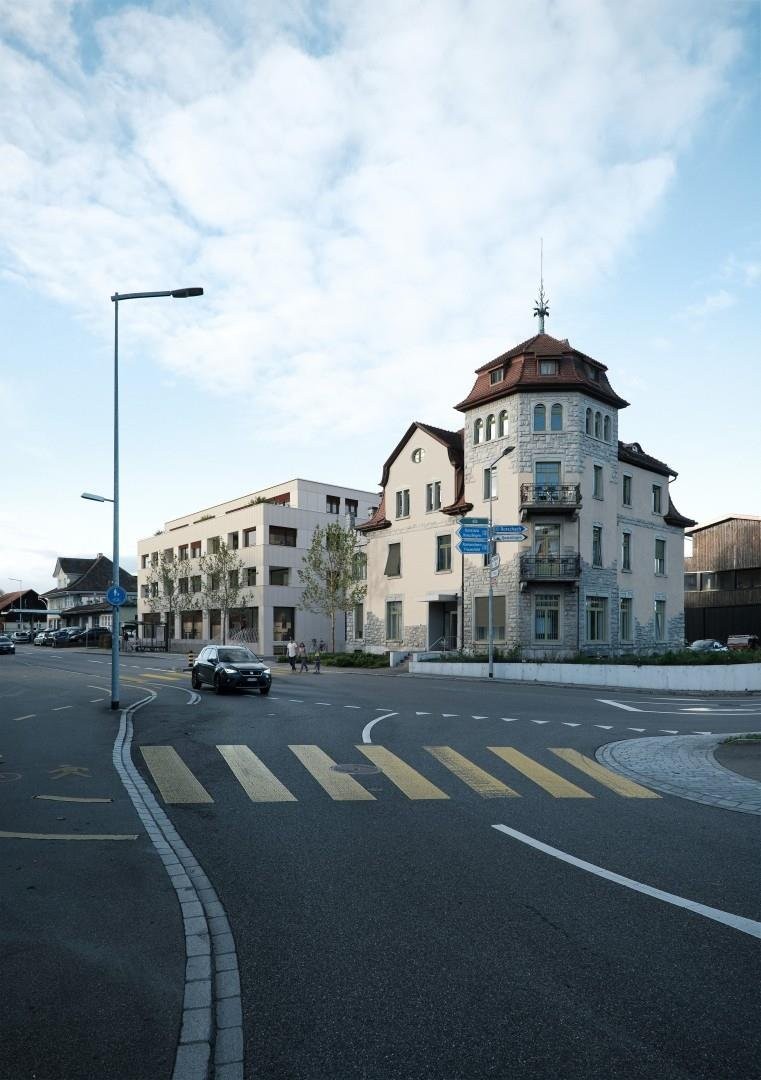 Charmante 3.5-Zi. Wohnung im 1. Obergeschoss - Aussenansicht