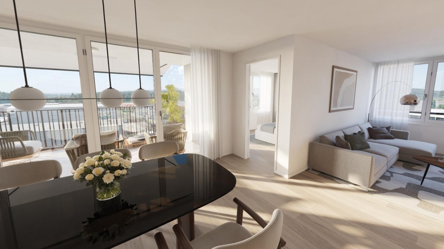 Wohnraum zum Ankommen  moderne Wohnung im Brauipark! - Bild 1