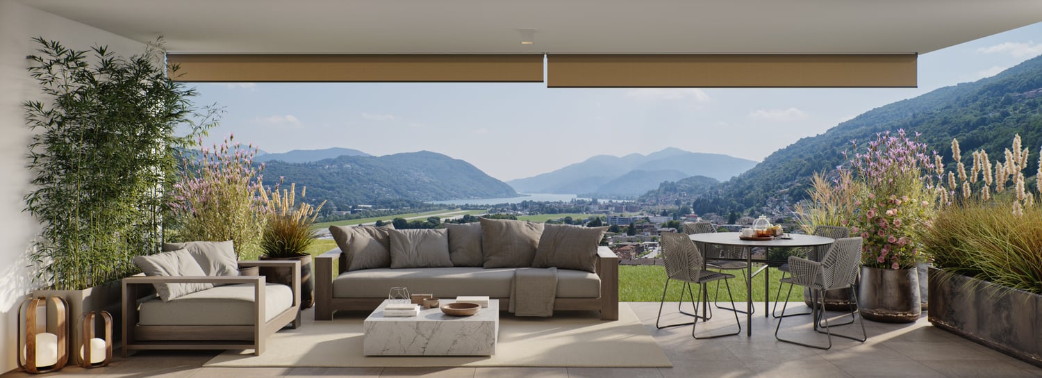 Moderno appartamento 2.5 locali con vista lago in prima locazione - Bild 1