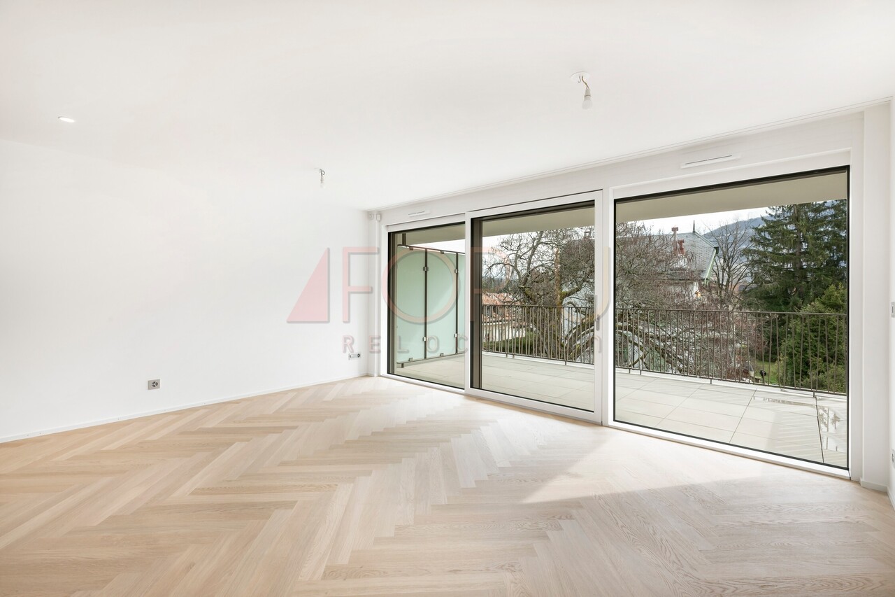 Superbe attique moderne de 3 pièces avec terrasse à Vessy - Bild 4