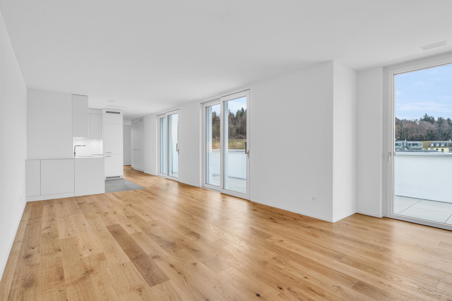 Attika mit Aussicht  sonnig und modern in Gossau SG - Bild 4