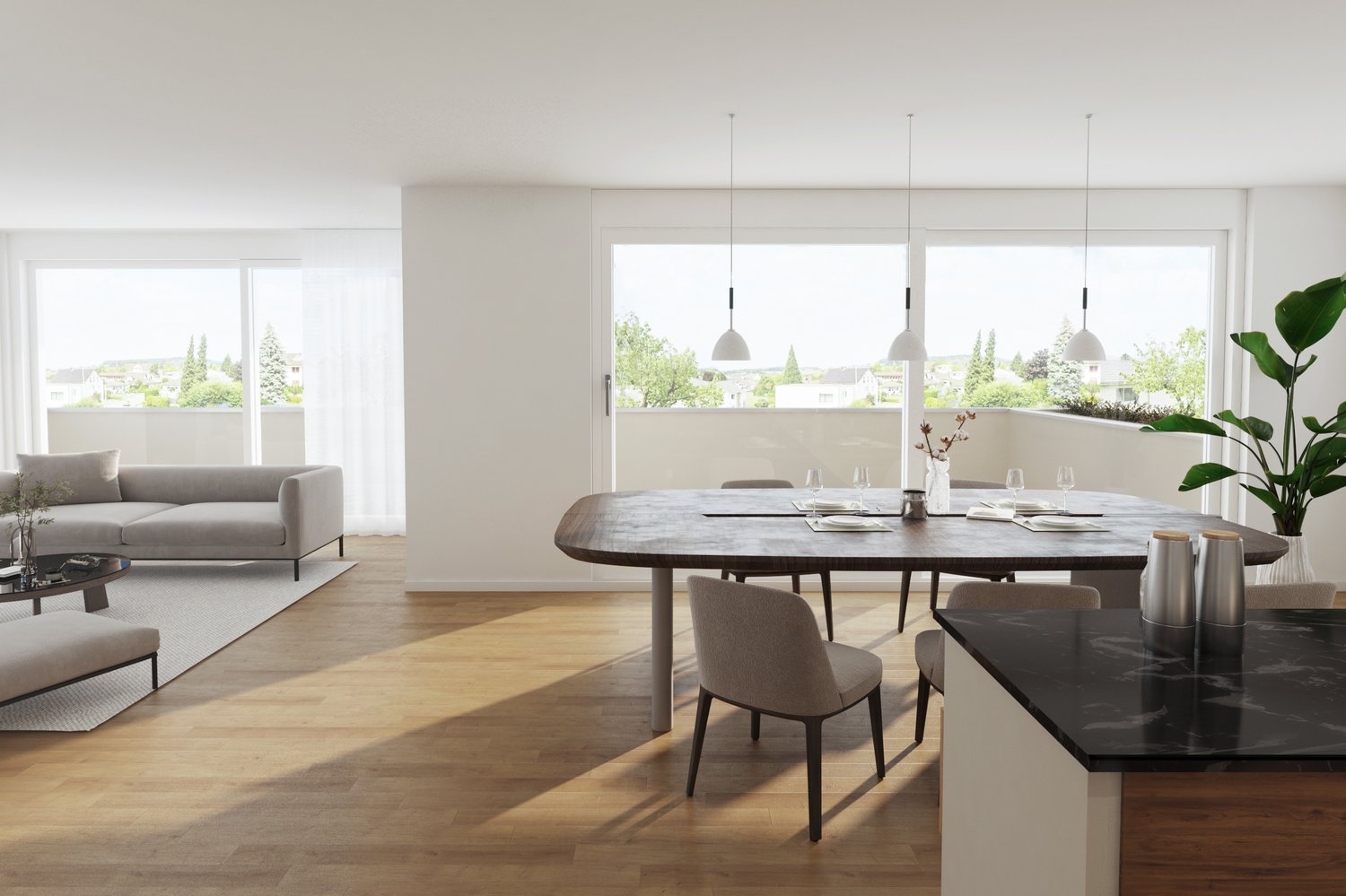 Exklusive 4.5-Zimmer-Terrassenwohnung - Bild 5