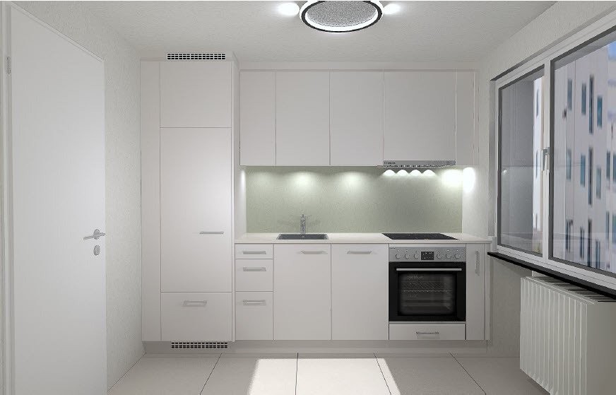 Erstbezug nach Sanierung - Küche