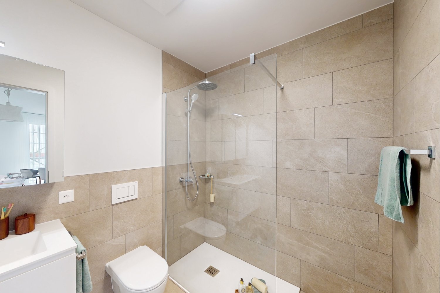 Morella Massagno - Moderno e luminoso 2.5 locali a partire da Maggio - Bild 7