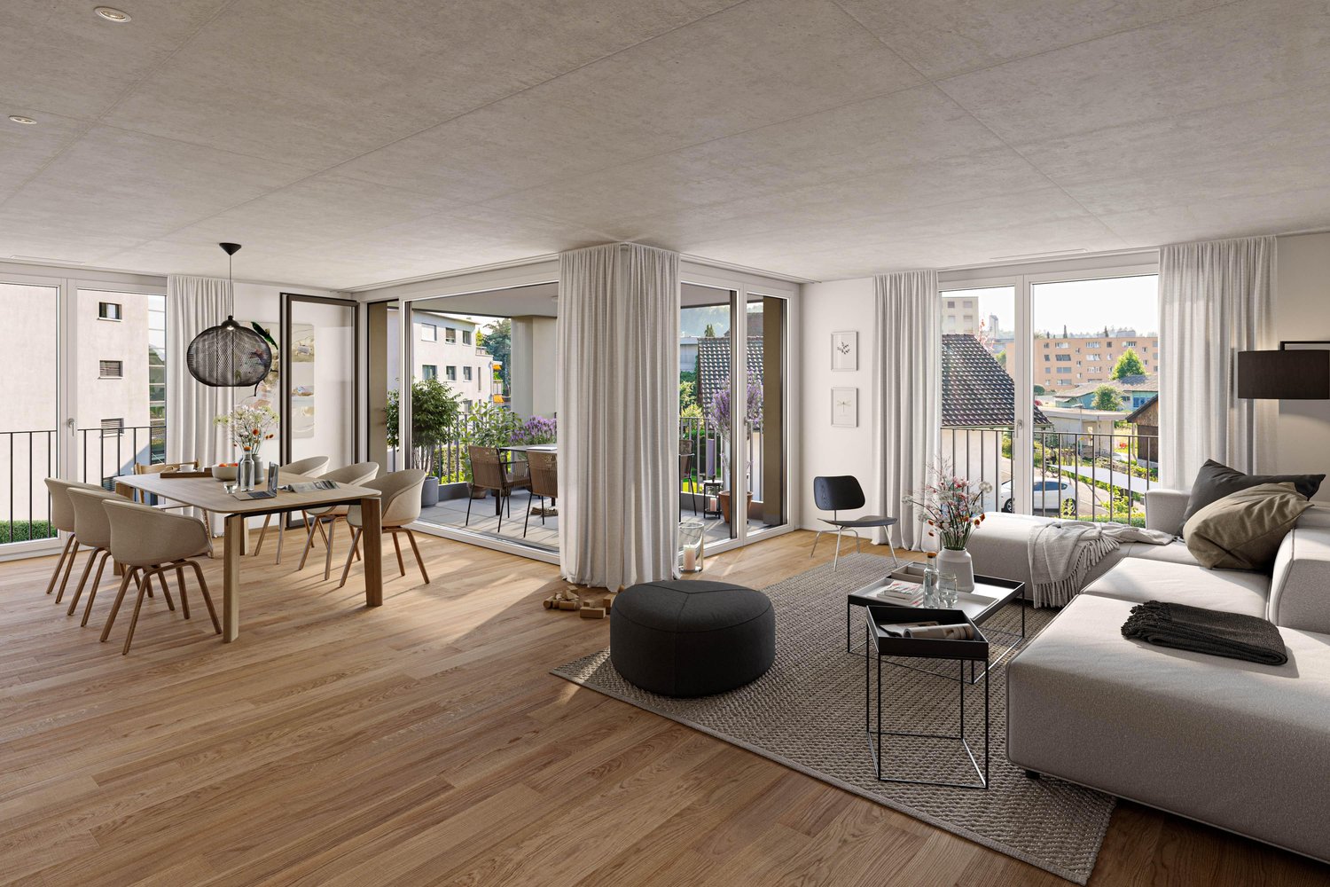 5.5 Zimmerwohnung in Suhr - Bild 5