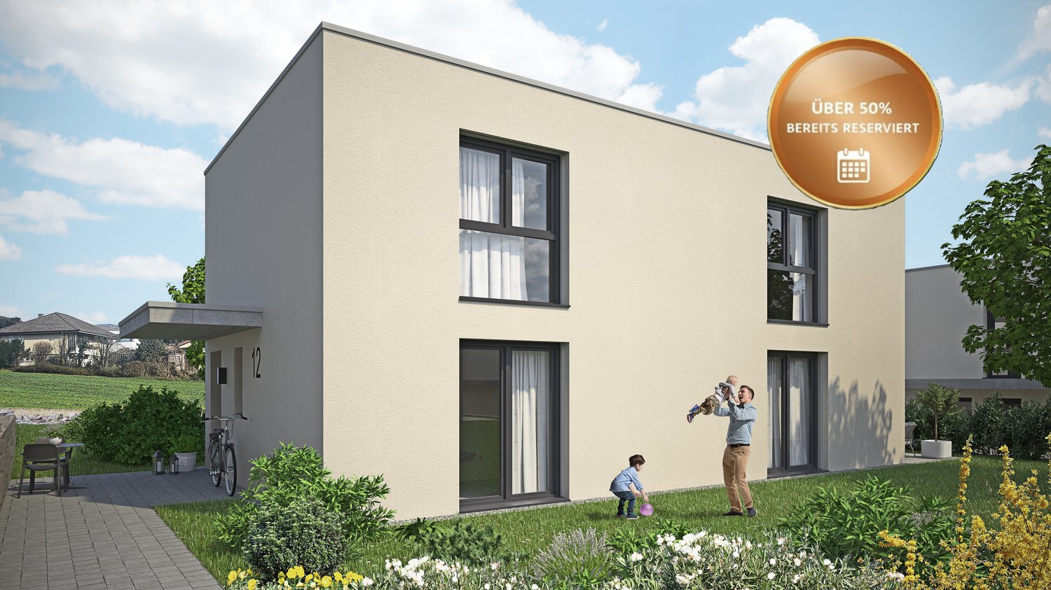 Wo Sonne und Natur zuhause sind - Neubau im Sonnenpark Erlinsbach AG - Bild 1