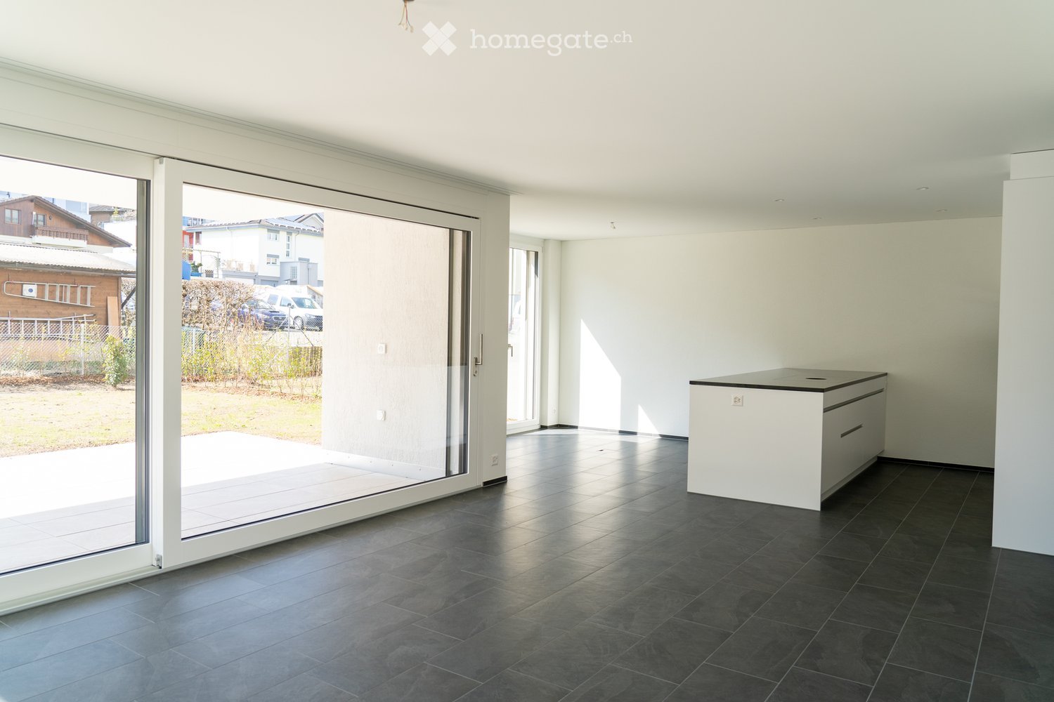 Moderne 3.5-Zimmer-Neubau-Gartenwohnung - Bild 1