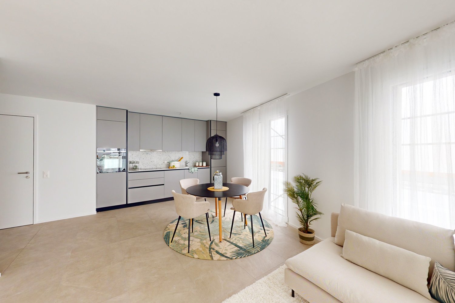 Morella Massagno - Moderno e luminoso 2.5 locali a partire da Maggio - Bild 4