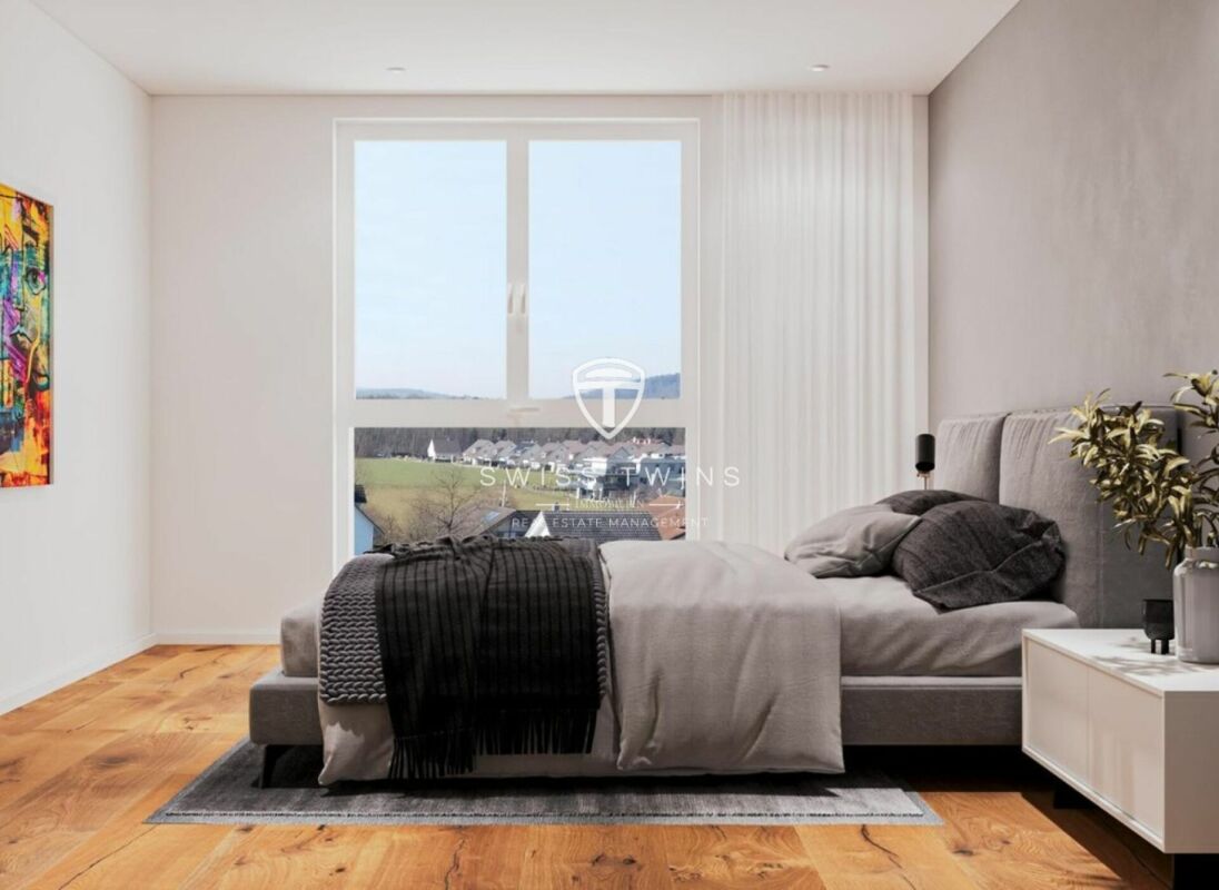 Helle 4,5-Zimmer-Wohnung mit Terrasse in Zweidlen mieten - Bild 6
