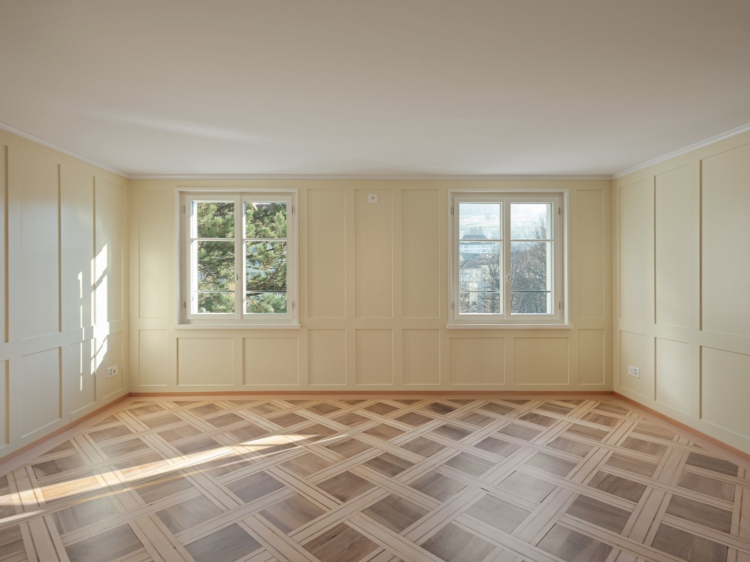 Erstbezug Dachgeschosswohnung - wenige Gehminuten vom Zentrum - Wohnzimmer