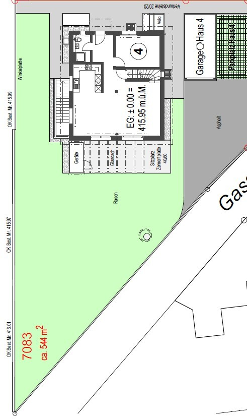 Gemütliches Einfamilienhaus mit grosszügigem Garten - Umschwung