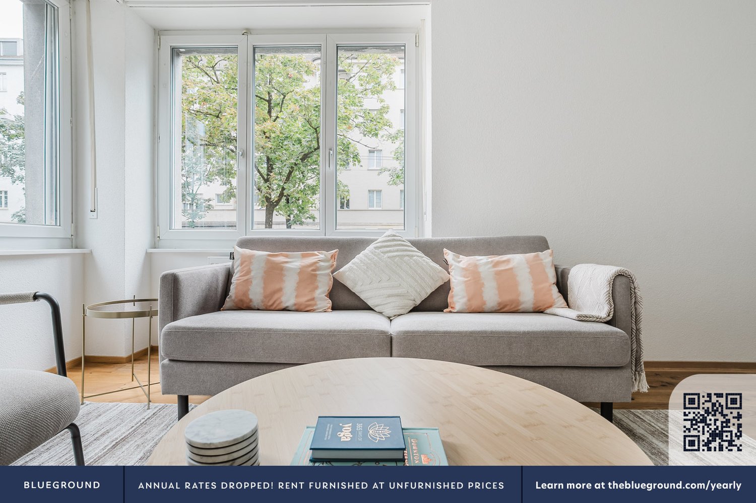 Helle Iselin 2ZW mit Waschmaschine, by Blueground - Bild 2