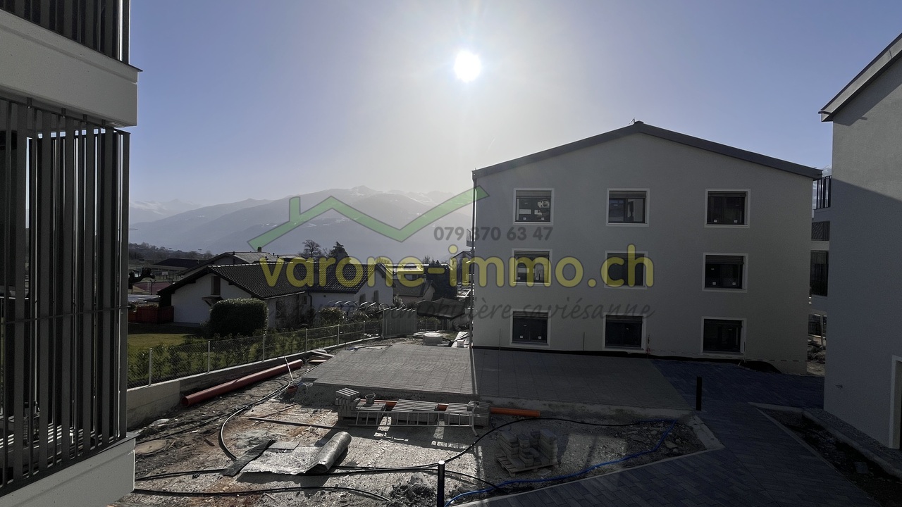 À LOUER à Saint-Germain / Savièse - 4.5 pces - Panorama sud