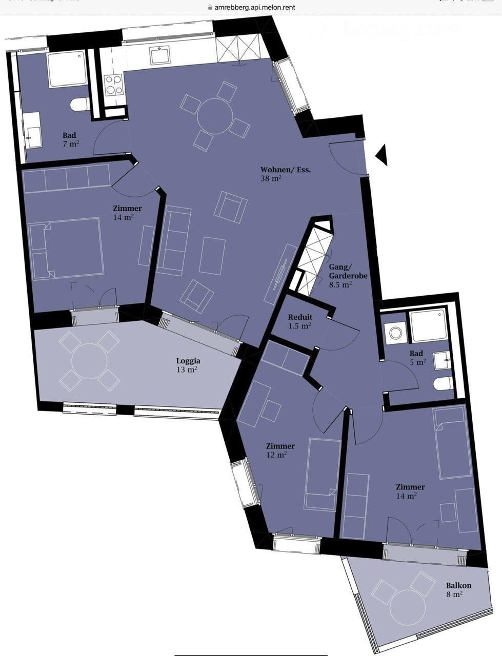 Wohnung in Zürich - Bild 1